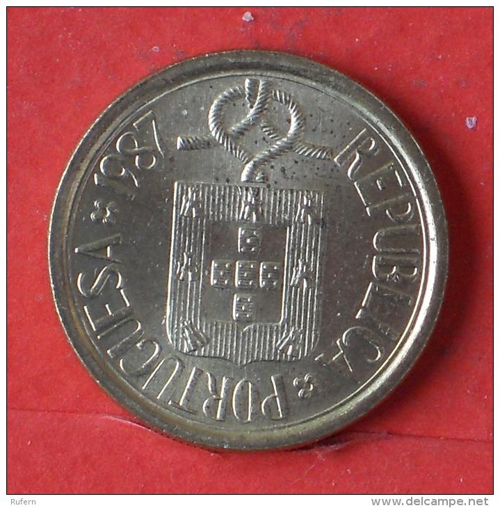 PORTUGAL  10  ESCUDOS  1987   KM# 638  -    (Nº02747) - Portugal