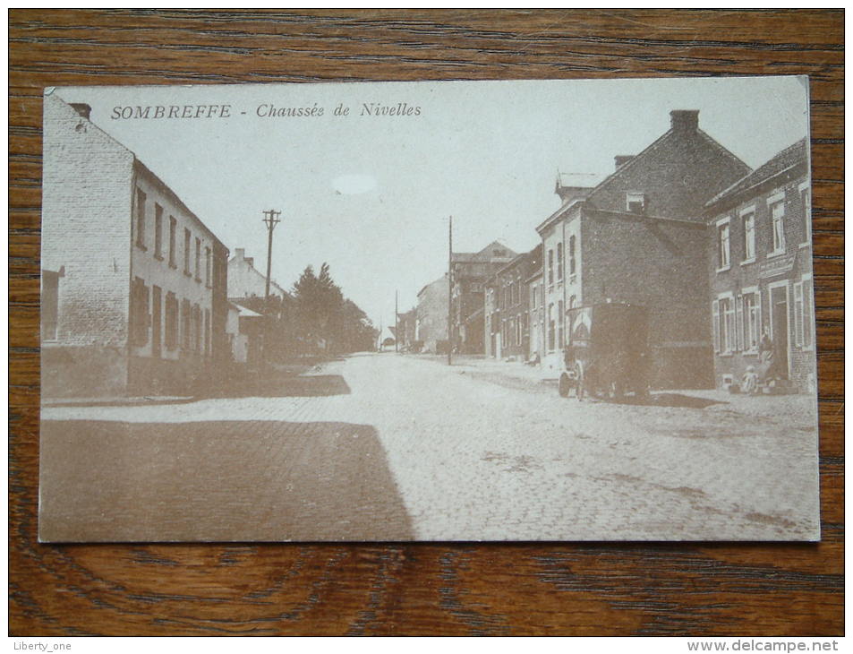 Chaussée De Nivelles - E Candidat Sur La Liste Socialiste ALFRED PIRAUX / Anno 19?? ( Zie Foto Voor Details ) !! - Sombreffe