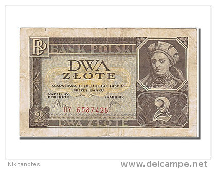 Poland Banknotes, Poland, 2 Zlote, Type 1936 - Polen