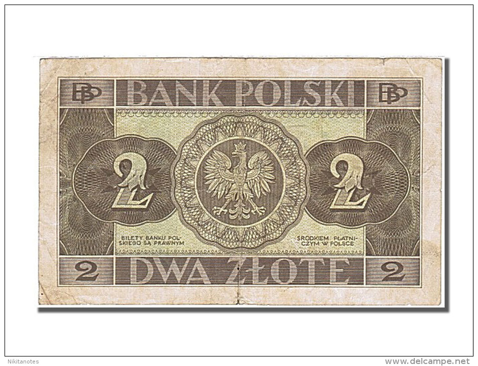 Poland Banknotes, Poland, 2 Zlote, Type 1936 - Polen