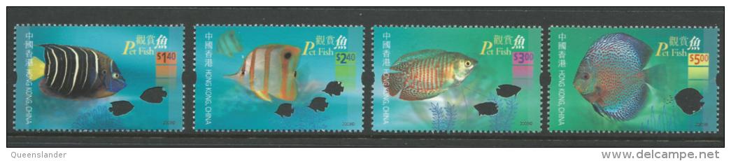 2003 Aquarium Fish  Set Of 4  SG Cat No´s  1178/1181  As Issued  New Complete MUH On Rear - Neufs