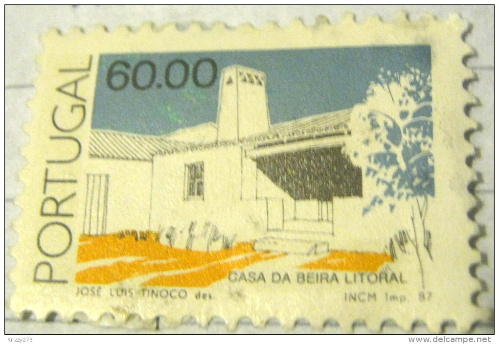 Portugal 1987 Casa Da Beria Litoral 60 - Used - Used Stamps