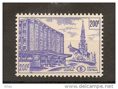 BELGIUM 1953 Brussels Central   (Colis Postaux) MNH - Nuovi