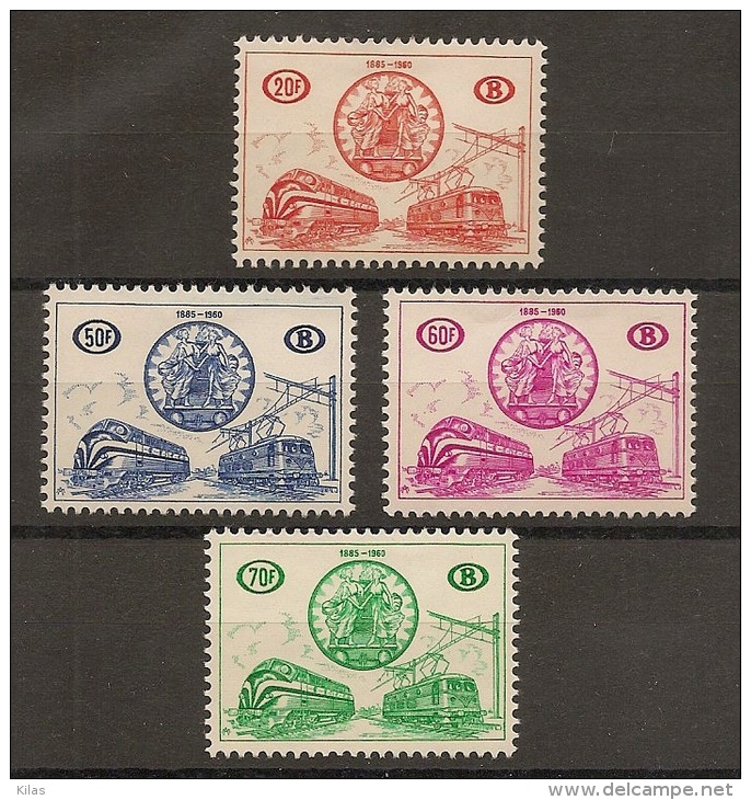 BELGIUM 1960 Railway Stamps MNH - Nuevos