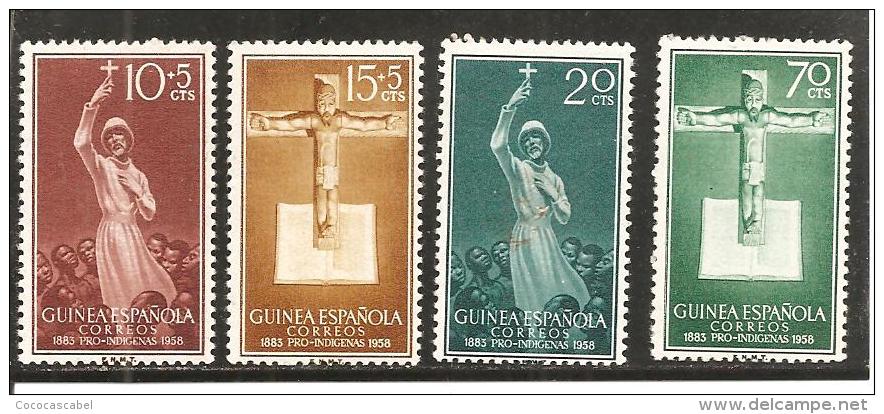 Guinea Española - Edifil 384-87 - 399-02 (MNH/**) - Guinée Espagnole