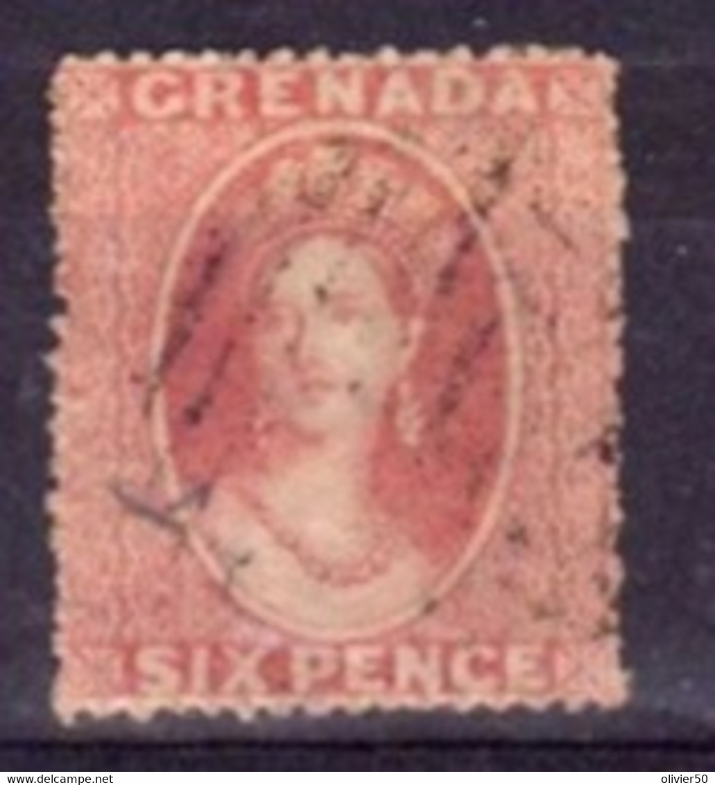 Grenade (1861)  - "Victoria" Oblitéré - Grenade (...-1974)