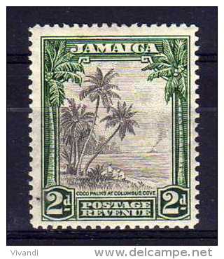 Jamaica - 1932 - 2d Pictorial (Watermark Multiple Script CA Sideways) - MH - Jamaica (...-1961)