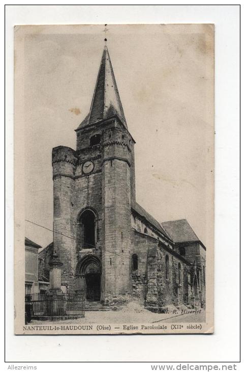 CPA 60 : NANTEUIL  Le HAUDOUIN   église     VOIR  DESCRIPTIF  §§§§§§ - Nanteuil-le-Haudouin