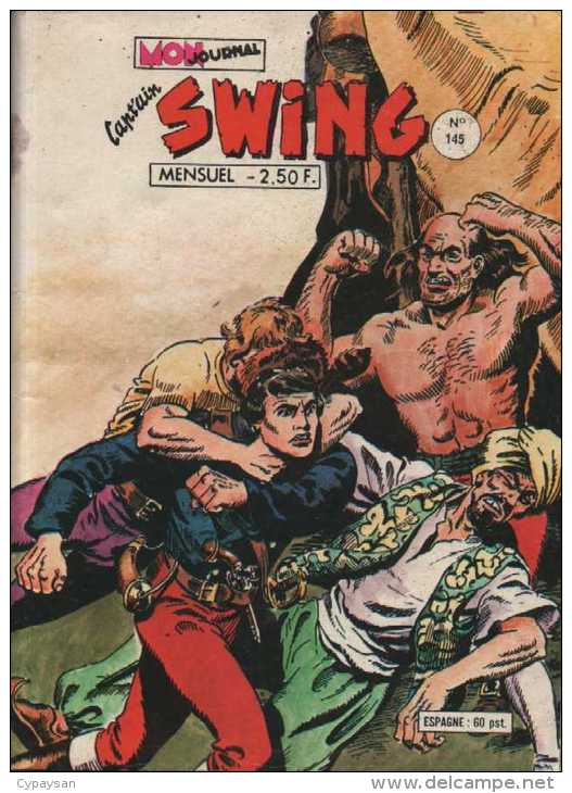 SWING N° 145 BE MON JOURNAL 07-1978 - Captain Swing