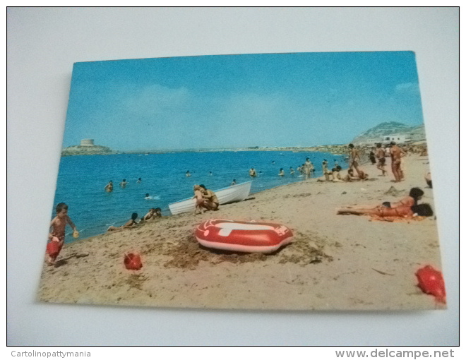 Sardegna Pittoresca Bosa Marina Nuoro La Spiaggia E La Torre Pin Up - Oristano