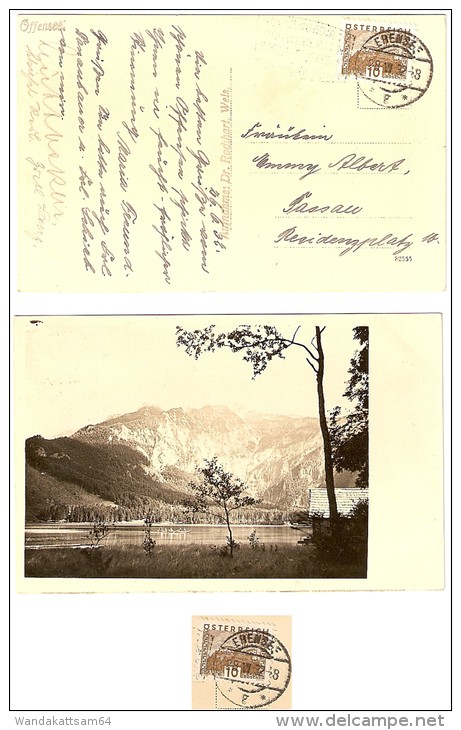 AK 82555 Offensee 28. VI. 32 -8 EBENSEE * G * - Ebensee