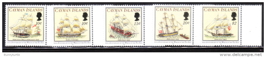 Cayman Islands 1994 Wreck Of Ten Sail Bicentennial MNH - Cayman (Isole)
