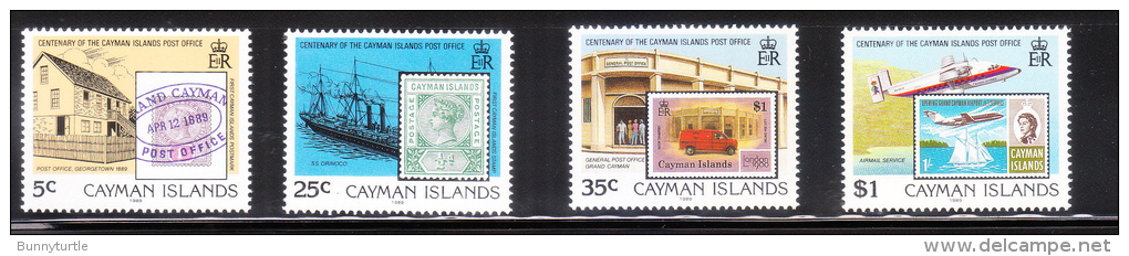 Cayman Islands 1989 Post Office Centenary MNH - Kaaiman Eilanden