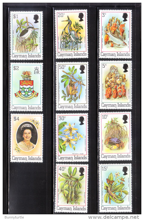 Cayman Islands 1980 Flora & Fauna Inscribed 1982 MNH - Kaimaninseln
