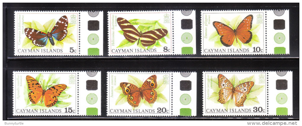 Cayman Islands 1977 Butterflies MNH - Kaimaninseln