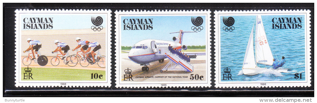 Cayman Islands 1988 Summer Olympics Seoul MNH - Kaimaninseln
