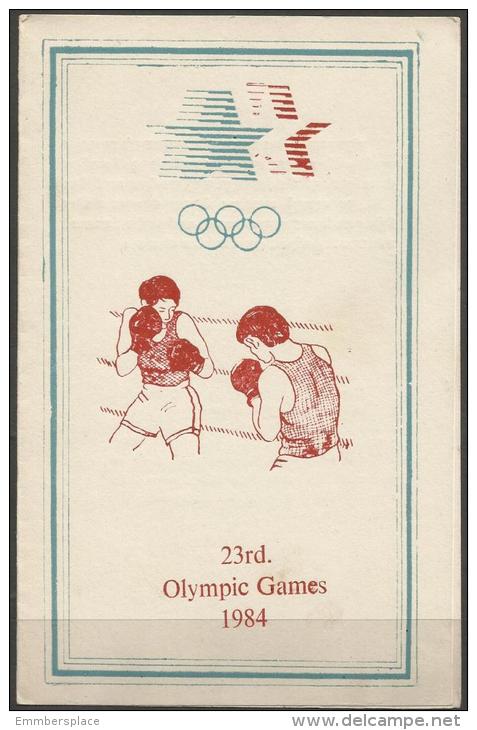 NEPAL - 1984 LOS ANGELES OLYMPICS FIRST DAY FOLDER   SG 445 - Nepal