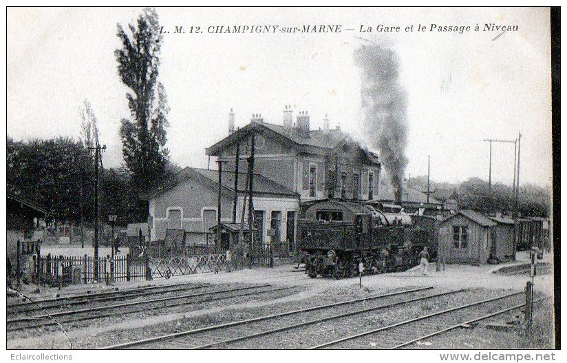 Champigny Sur Marne  94   Chemin De Fer  La Gare - Champigny Sur Marne