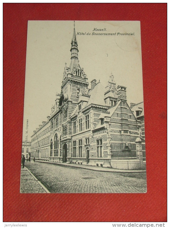 HASSELT  -  Provinciaal Regeringsgebouw   -  Hôtel Du Gouvernement Provincial  -  1908 - Hasselt