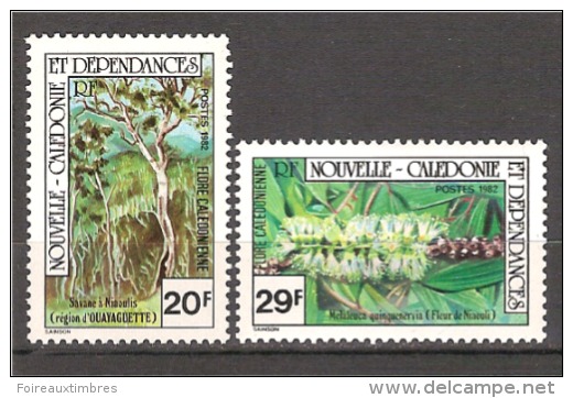 NOUVELLE CALEDONIE - 1982 - N°457 à 458 Neuf** - Nuovi