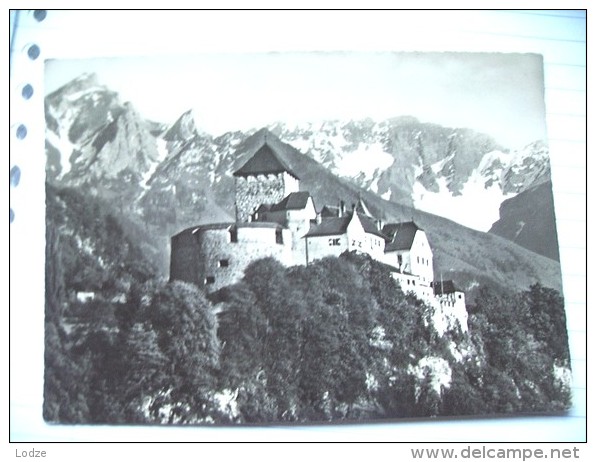 Liechtenstein Vaduz Nice Card With Panorama Schloss - Liechtenstein