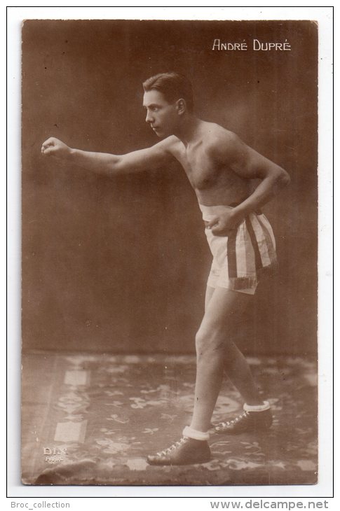 André Dupré, Boxeur, Boxe, éd. Dix - Pugilato