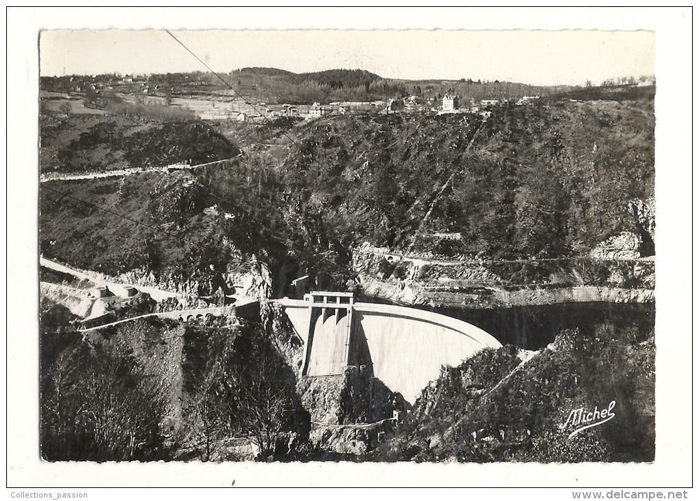 Cp, 15, Gorges De La Dordogne, Barrage De Marèges - Sonstige & Ohne Zuordnung