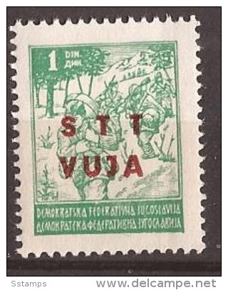 1949 X  12-21  TRIESTE ZONA B JUGOSLAVIJA STT VUJA SLOVENIJA ITALIA MILITARI BANDIERA NEVER HINGED - Neufs