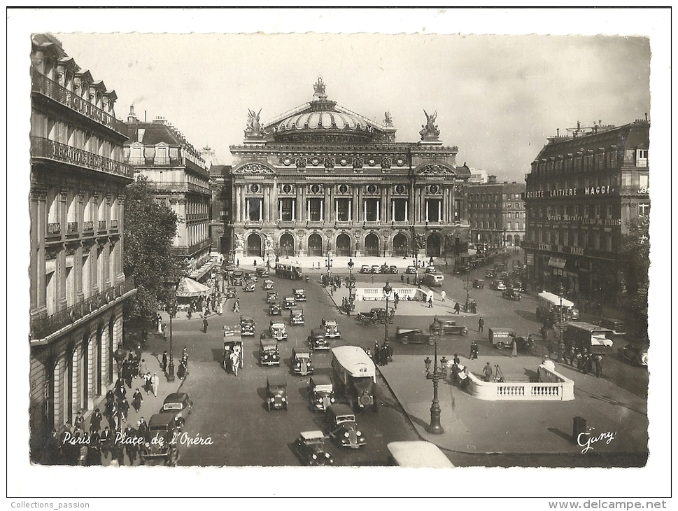 Cp, 75, Paris, Place De L'Opéra - Altri & Non Classificati