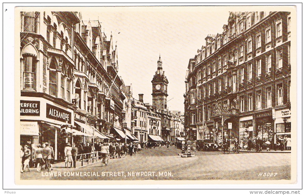 UK1710 : NEWPORT : Lower Commercial Street - Unknown County
