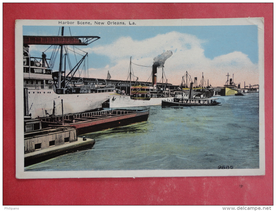 New Orleans,LA--Harbor Scene--not Mailed--PJ 208 - Other & Unclassified