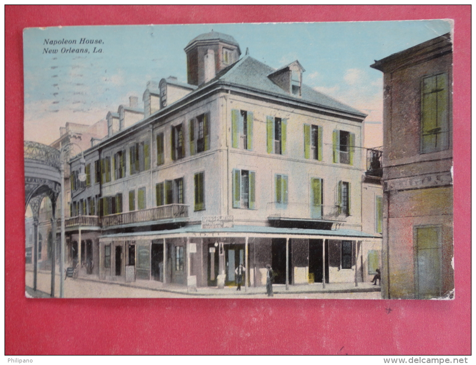 New Orleans,LA--Napoleon House--cancel 1911--PJ 209 - Other & Unclassified