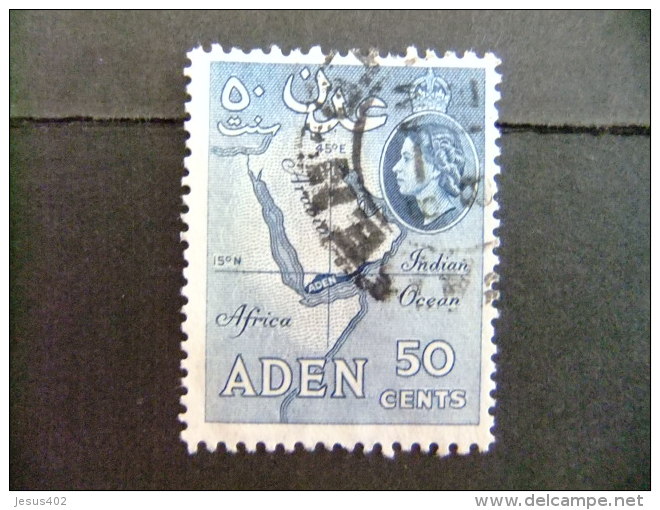ADEN  COLONIE BRITANNIQUE 1953 --Yvert & Tellier Nº 54 º FU - Aden (1854-1963)