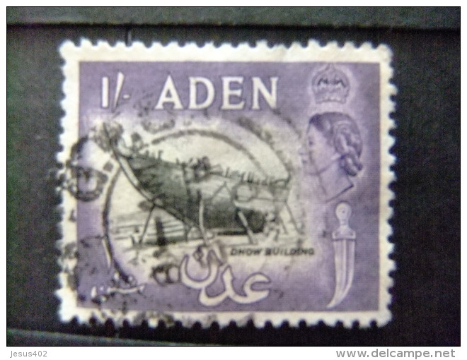 ADEN  COLONIE BRITANNIQUE 1953 --Yvert & Tellier Nº 57A º FU - Aden (1854-1963)
