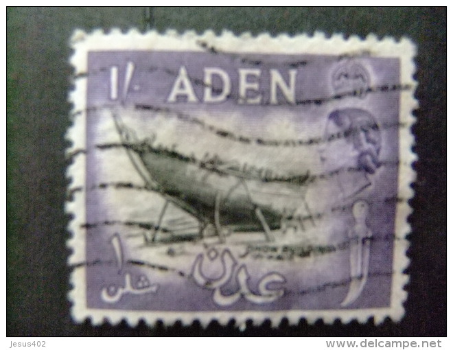 ADEN  COLONIE BRITANNIQUE 1953 --Yvert & Tellier Nº 57A º FU - Aden (1854-1963)