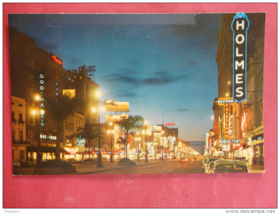 New Orleans,LA--Canal Street At Night--not Mailed--PJ 209 - Other & Unclassified