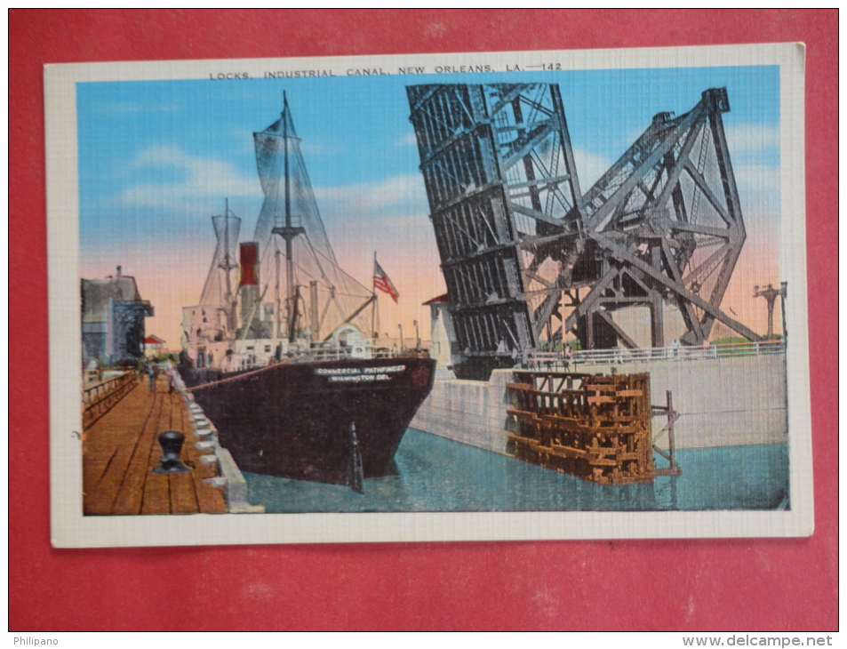 New Orleans,LA--Locks Industrial Canal--not Mailed--PJ 209 - Other & Unclassified