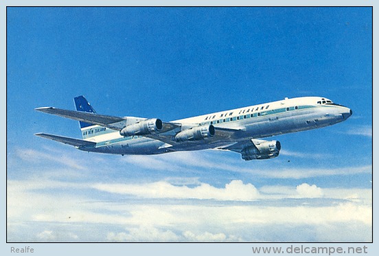 Airline New Zealand  Five Star DC-8's - 1946-....: Moderne