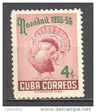 Cuba : Yvert N°432; Oiseaux; Birds; Vögel; Dindon - Neufs