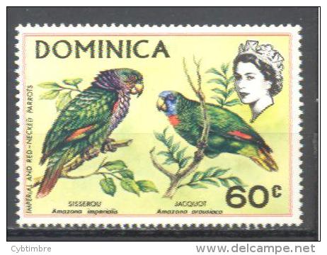 Dominique: Yvert N°295**; MNH; Oiseaux; Birds; Vögel; Perroquet Royal - Dominica (1978-...)