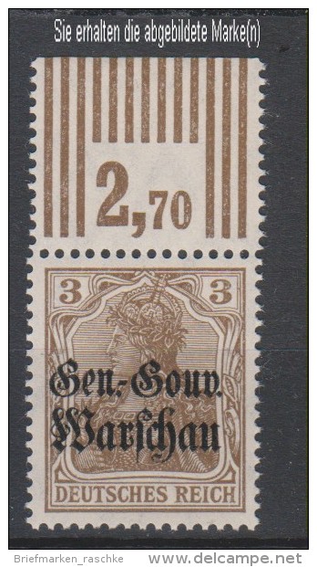 Dt.Post Polen,7a,OR W,xx  (3571) - Besetzungen 1914-18