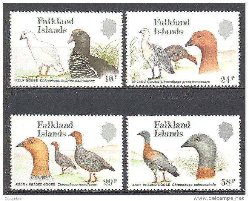 Falkland Dependances: Yvert N°492/5**; MNH; Oiseaux; Birds; Vögel; Oies Sauvages - Géorgie Du Sud