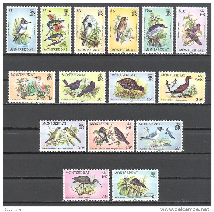 Montserrat: Yvert N° 535/49; Oiseaux; Birds; Vögel - Montserrat