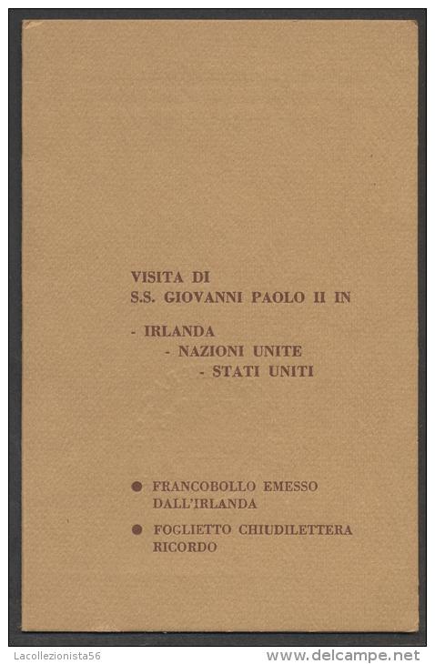 5313-SERIE IRLANDA E CHIUDILETTERA-VISITA DI S.S. GIOVANNI PAOLO II°-1979 - Nuevos