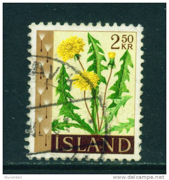 ICELAND - 1960 Flowers 2k50 Used (stock Scan) - Gebraucht