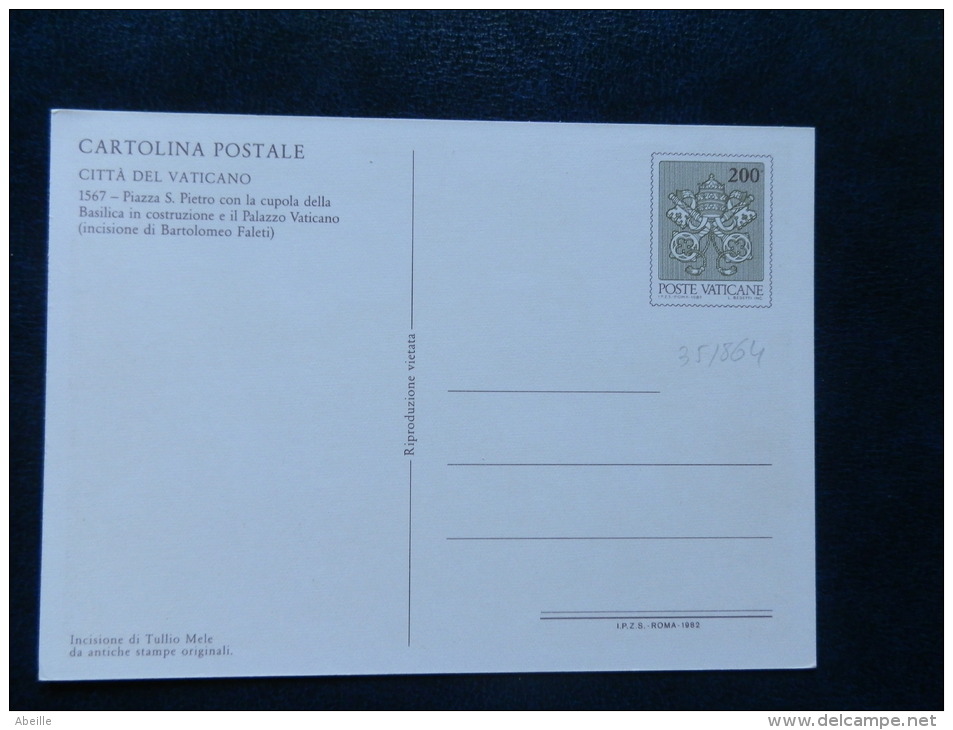 35/864     CP  XX - Postal Stationeries