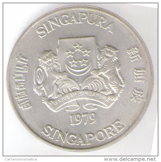 SINGAPORE 10 DOLLARS 1979 AG - Singapur