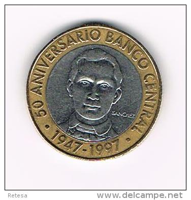 - DOMINICAANSE  REPUBLIEK  5 PESO  1997 - Dominikanische Rep.