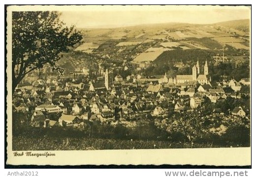 Bad Mergentheim Panorama Mit Schule Gesamtansicht 30.12.1940 - Bad Mergentheim