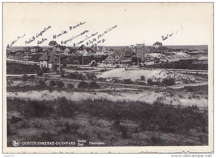 Belgique -  Ooostduinkerke Duinpark Bains - Bad - Villas Panorama - Oostduinkerke